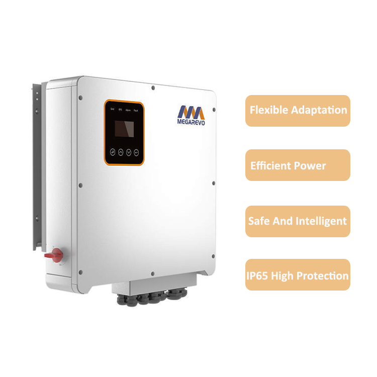 Solar 3 Phase Hybrid Inverter Hybrid Solar Inverter 6kw 8kw 12kw Energy Storage on Off Grid Solar Inverter System