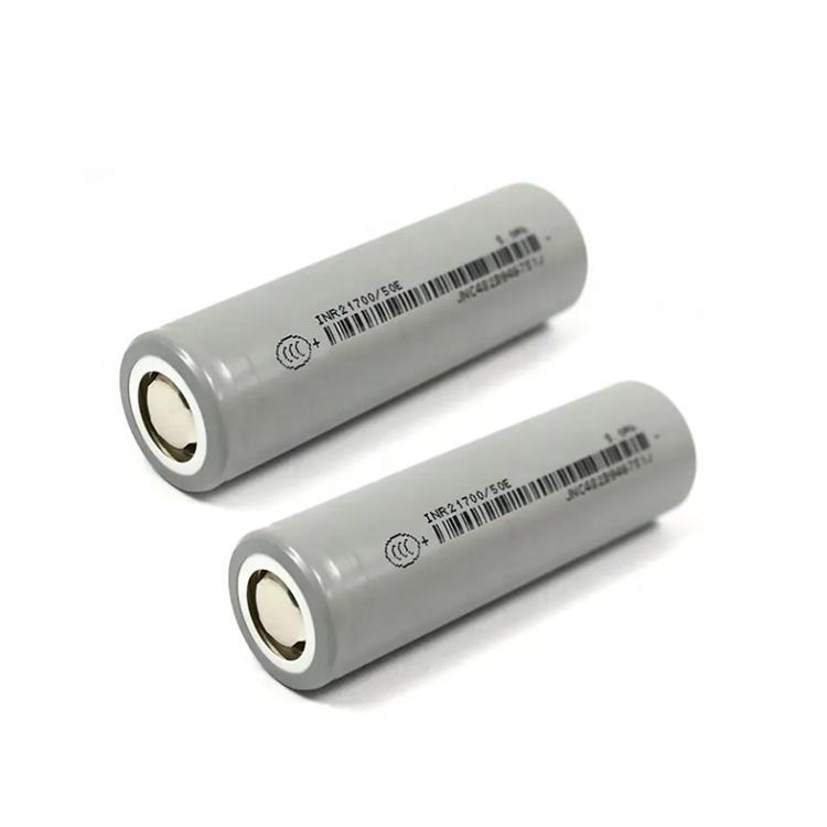 21700 50E 5000mah Rechargeable Battery 21700 4800mah 3.6V High Voltage Battery Original Manufacturer 21700 Battery 5000mah