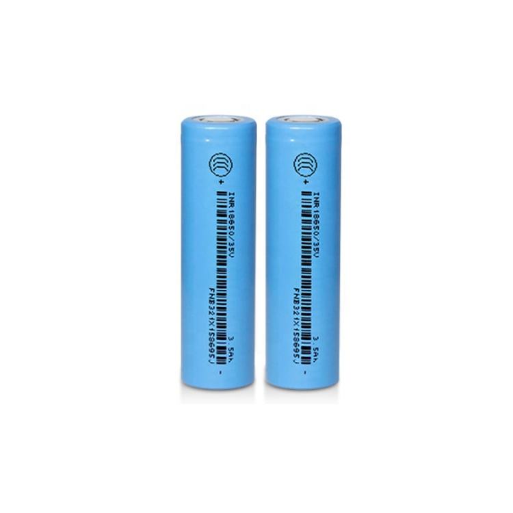 INR18650 35V Lithium Battery 3500mah 3.7V 18650 Cell Li Ion Battery 18650 Lithium Battery for Power Station