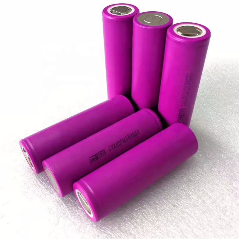 High Discharge Deep Cycle 21700 3.7V 5000mAh 21700 Li-ion Rechargeable Battery 5C Lishen Original for Ebike Battery