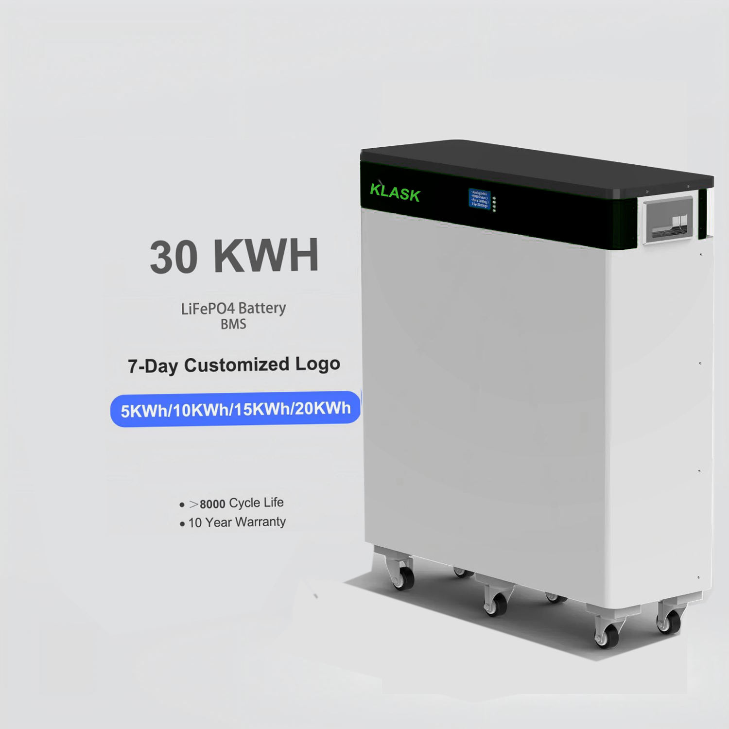 30Kwh 48V Lithium Stackable Home Energy Storage BMS 51.2V 300Ah 560Ah 600Ah 15Kwh Solar Lifepo4 Battery 600Ah Solar Battery BMS